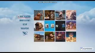 Pixar Short Films Collection Volume 2 2012 Dvd Menu Walkthrough Reverse Version
