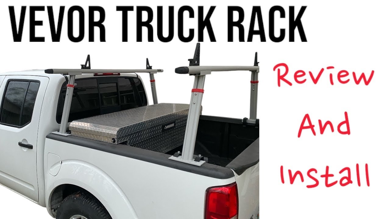 Cheap VEVOR truck ladder rack -Adjustable Height- Review and simplified ...