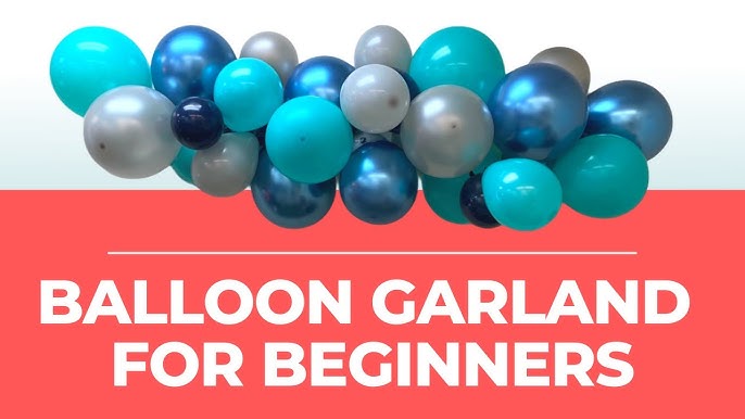 HOW TO HANG YOUR BALLOON GARLAND ON A WALL — Shimmer & Confetti