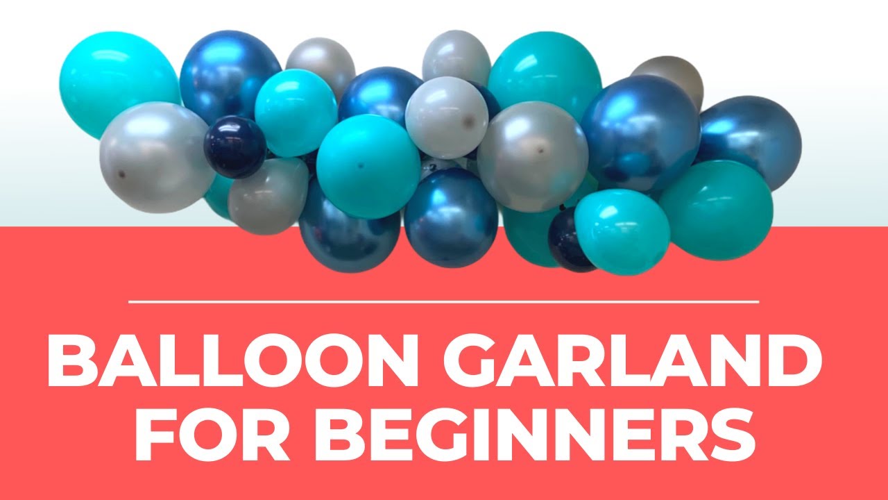How to Make Balloon Garland with Balloon Chain? 