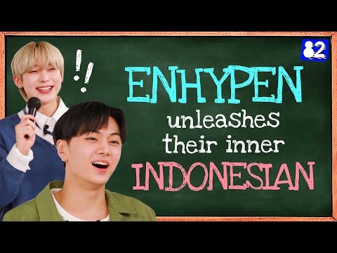ENHYPEN Sounds Just Like Your Indonesian Crush | Tongue Twister