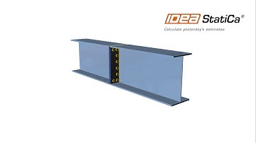 IDEA StatiCa Steel - Design of bolted plate to plate connection