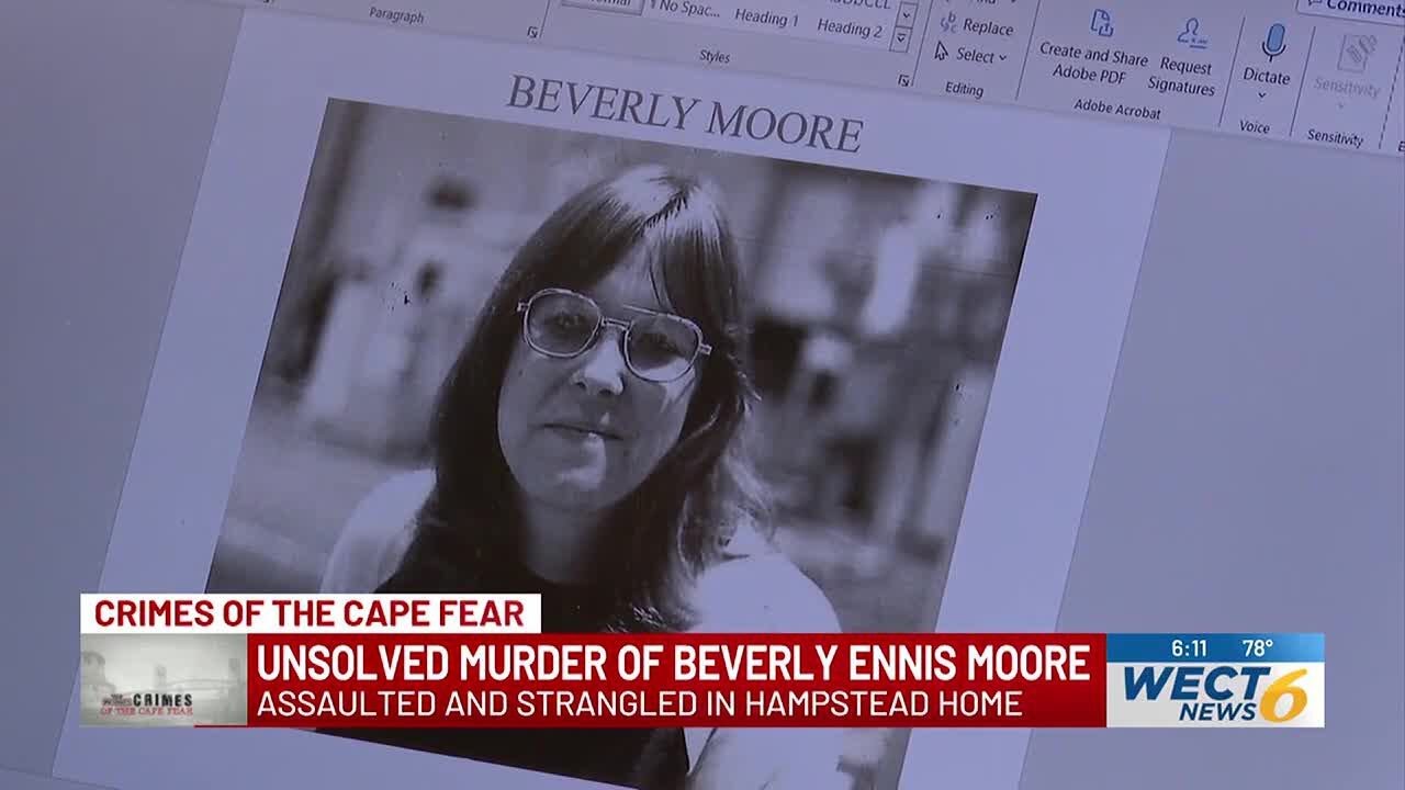 Crimes of the Cape Fear: The unsolved 2009 murder of Beverly Ennis Moore