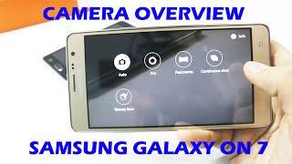 Camera Overview of Samsung Galaxy On7 screenshot 1
