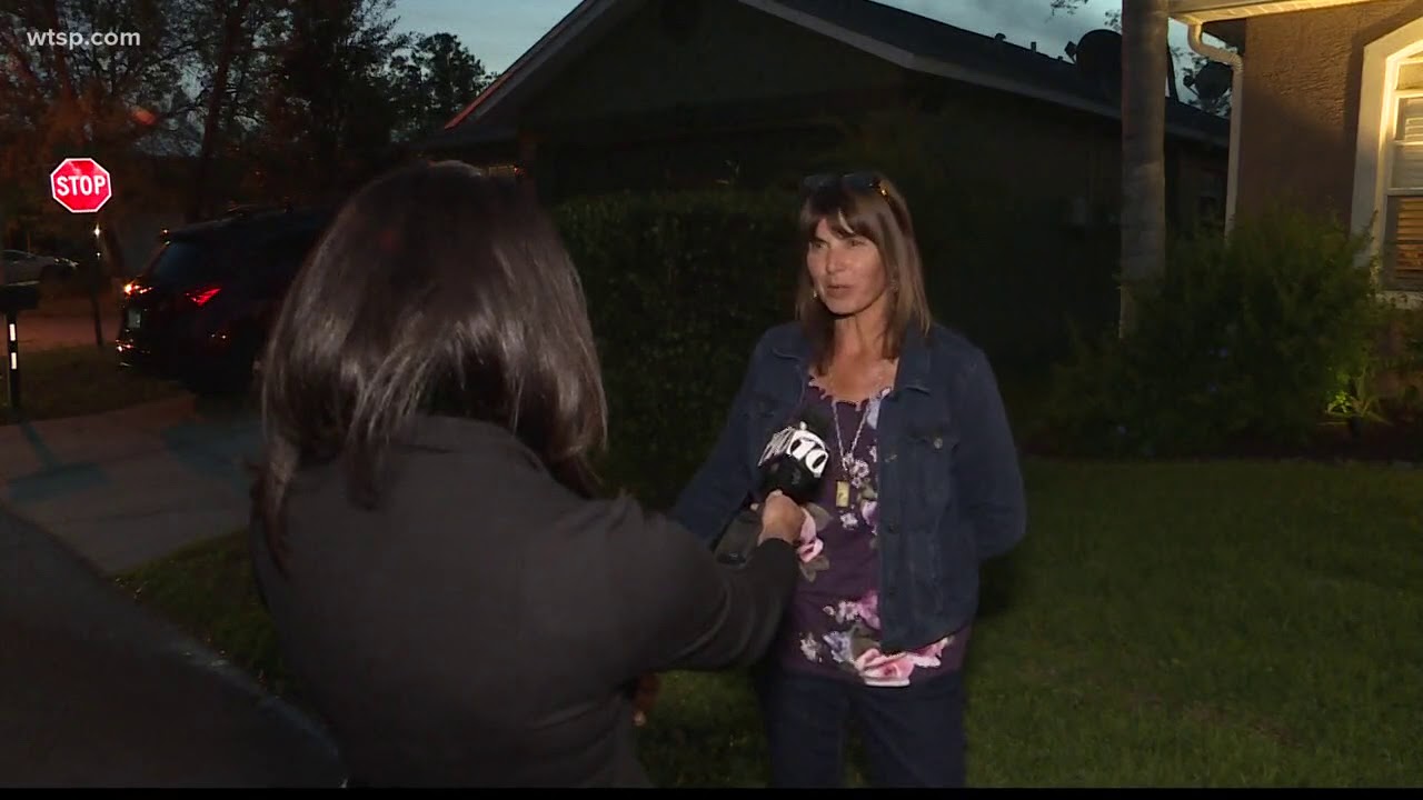 Depression opens up under Pasco home