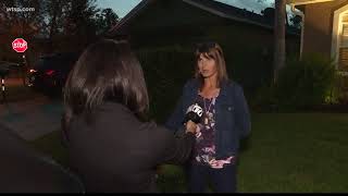 Depression opens up under Pasco home