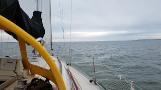 Solo Sailing in a Gale Warning
