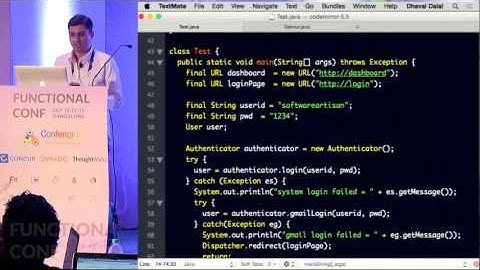 DRYing To Monads In Java8 by Dhaval Dalal at Functional Conf 15 Trailer