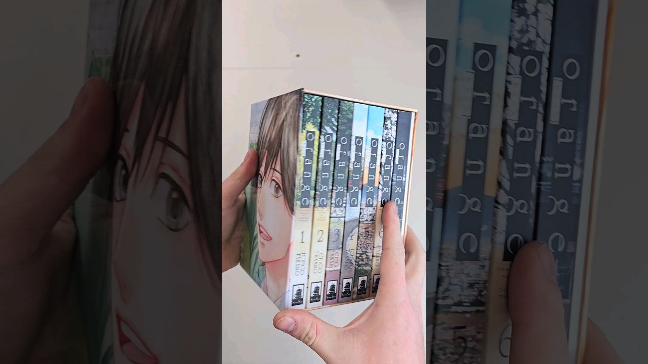 Orange Manga Box Set Unboxing  