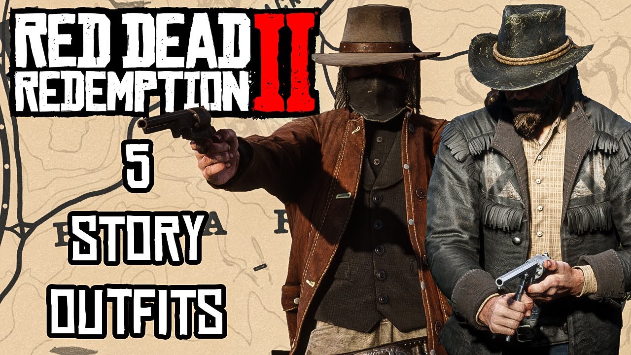 5 Story Outfits || Red Dead Redemption 2 - YouTube