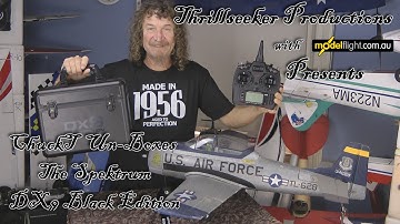 Spektrum Dx9 Black Edition Un-Boxed & How To Set Up A PZ T-28