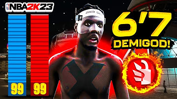 GAMEBREAKING 6’7 DEMIGOD w/ 99 STEAL & CONTACT DUNKS WILL TAKEOVER NBA 2K23