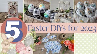 5 store quality Easter decor DIYS *YOU* can do at home!
