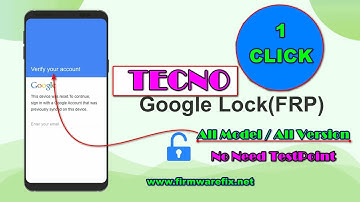 TECNO Frp Unlock_All Model All Version_No Need Tp [ Mediatek ] By TFM Tool