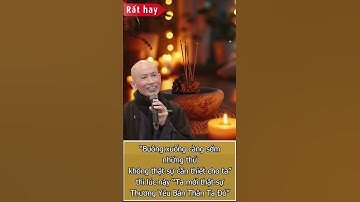 Buông xuống những thứ không cần thiết là Tự Thương Chính Mình đó | HT Thích Phước Tịnh shorts