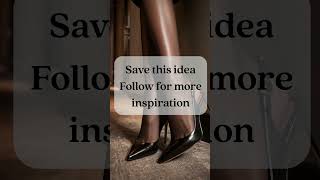 Stockings with slingback pumps #quietluxury #nylon #outfitdetails #fashionmood #fashionshorts #legs