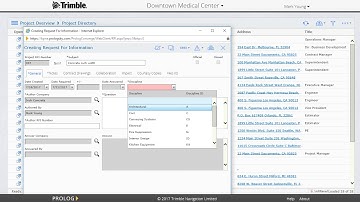 How to Create a Request for Information (RFI) as a Sub-contractor in Trimble Prolog