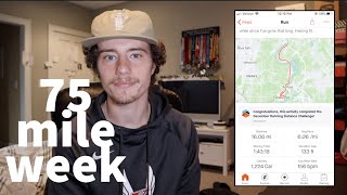 Running 75 miles in one week! / Long distance training recap!