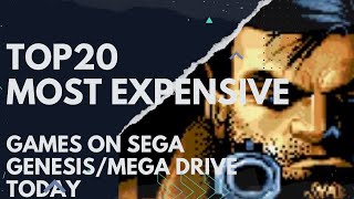 TOP20 MOST EXPENSIVE SEGA GENESIS/MEGA DRIVE GAMES TODAY