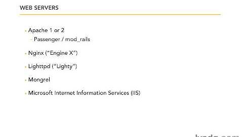 Web server Ruby On Rail 4