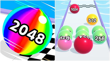 Ball Run 2048 - All Levels Gameplay Walkthrough Android, iOS #35