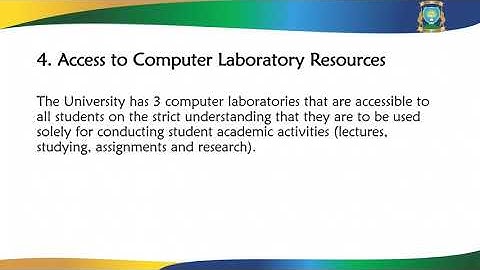 ICT Orientation Video