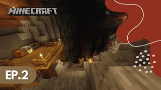 Minecraft Survival : ลงเหมืองแต่ละครั้งคือตกใจแท้ (EP.2)