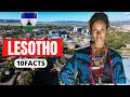 DISCOVER LESOTHO |THE COUNTRY LOCATED INSIDE SOUTH AFRICA | 10 INTERESTING FACTS ABOUT LESOTHO