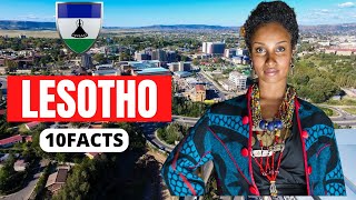 DISCOVER LESOTHO |THE COUNTRY LOCATED INSIDE SOUTH AFRICA | 10 INTERESTING FACTS ABOUT LESOTHO