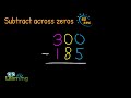 Subtracting Across Zeros | Explained