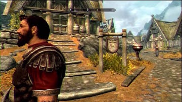 SKYRIM: Created Characters Leonidas, Achillies and Jesus  (Commentary)