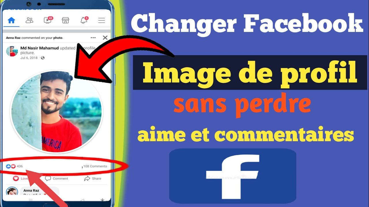 Comment changer la photo de profil Facebook sans perdre les likes et
