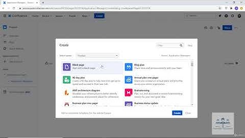 Atlassian Confluence Masterclass 2020 Lecture 13   Creating Sample Page & Blog Post