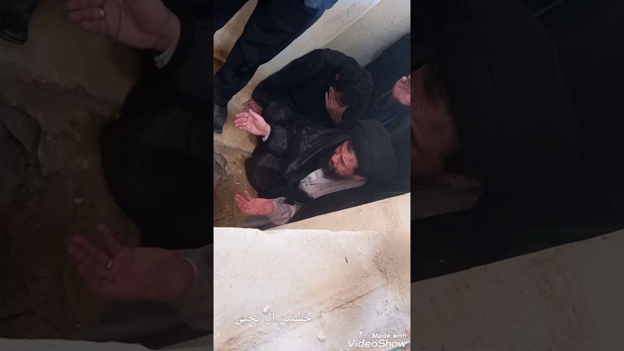 اثناء تلقين جثمان سيد.حبيب الخطيب ال يحيى