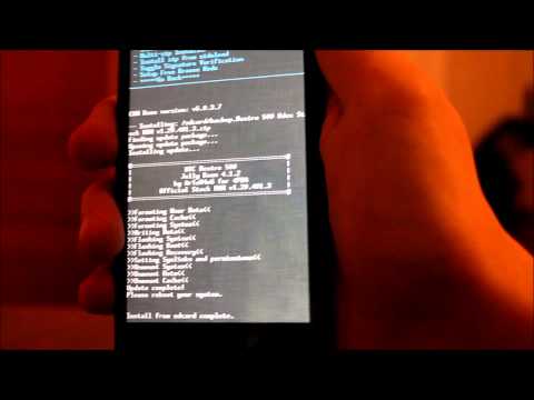 How to flash a ROM on the HTC Desire 500 (Stock ROM)