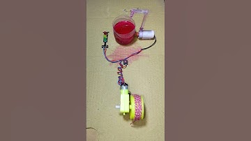 Powering a Water Pump and Traffic Light With BO Gear Generator #dcmotor #tech #shorts