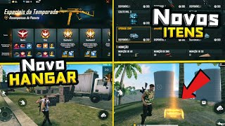 MAPA BERMUDA MUDOU TUDO?! MAPA ALPHINE E HANGAR NO CS, CHARGE BUSTER E MAIS | ATUALIZAÇÃO FF