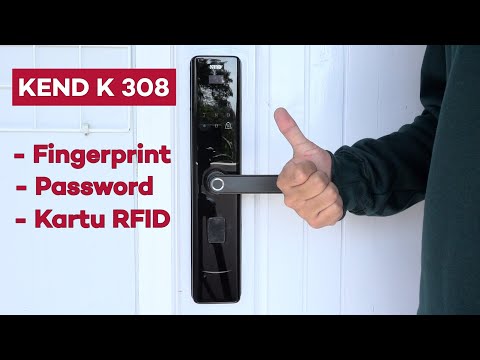 Digital Door Lock MEWAH 2 Jutaan  | Kunci Pintu Digital KEND K 308