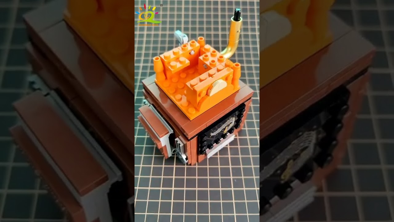 【HUIQIBAO TOYS】Classic Gramophone Blocks 