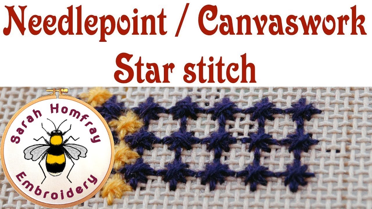 Learn the Basic Needlepoint Stitches – Coco Frank Studio