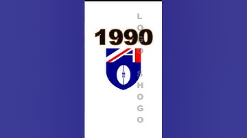 AFL Logo Evolution #afl  #history
