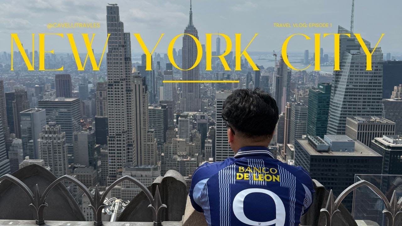 ROCKEFELLER CENTER, HUDSON YARDS AND PIZZA!- NEW YORK CITY EPISODE 1