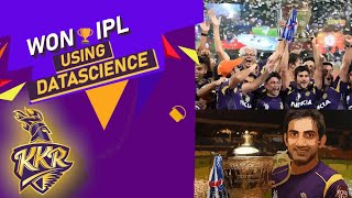 Quicker: Data science helped KOLKATA to win a title in 2014 IPL..!💥💥🤯