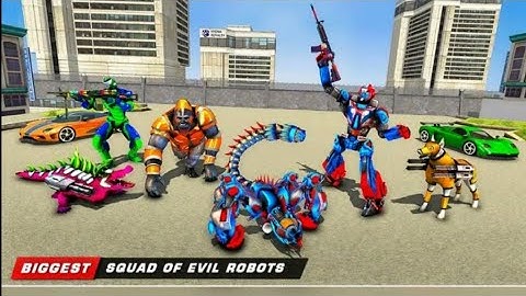Scorpion 🦂 Robot Transforming - Robot Shooting Games * Android Gameplay