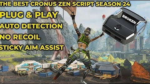 Best Cronus Zen Script Apex Legends (Anti-Recoil , Enhanced Aim Assist) PS5, Xbox & PC