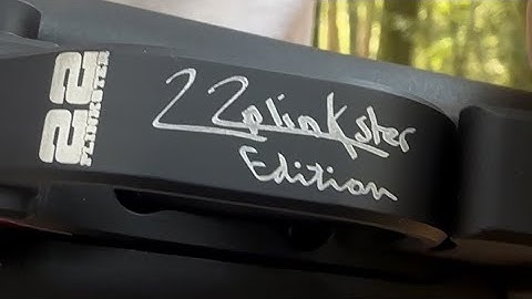 .22 Plinkster edition Franklin Armory Binary trigger for 10/22 Charger