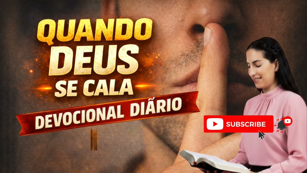 ✨ DEVOCIONAL BÍBLICO - QUANDO DEUS SE CALA 