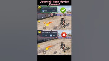 Joystick Auto Sprint Setting Tutorial CODM BR🔥💯Codmobile🤕CODM Pro Setting #shorts #codmbr #codm #ff
