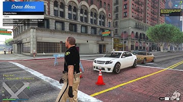 How to Spawn traffic objects as a Police Officer - WhiteRhino09 RP server