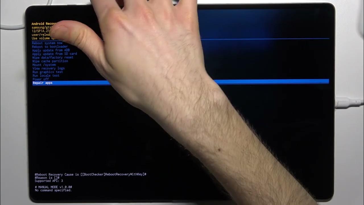 Как Выйти Из Recovery Mode Планшета Samsung Galaxy Tab S8 Ultra.